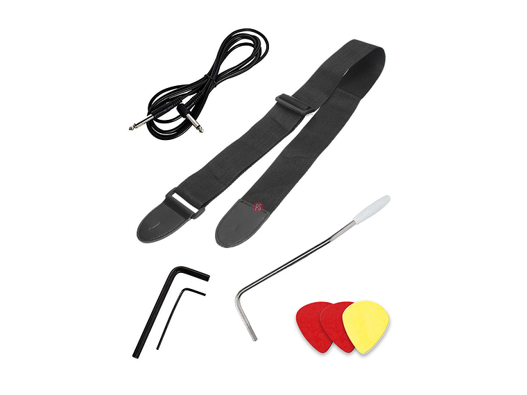 GUITARRA ELÉCTRICA HENDRIX 39 PULGADAS CON AMPLIFICADOR 10W - PS 6