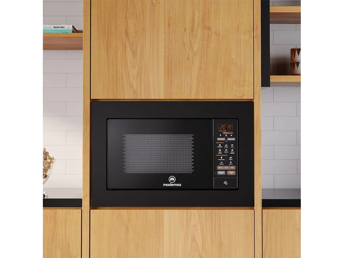 MICROONDAS EMPOTRABLE MADEMSA 27 LITROS DIGITAL MM32EN NEGRO 6