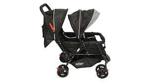 COCHE DOBLE DUO PRIX BEBEGLO NEGRO