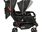 COCHE DOBLE DUO PRIX BEBEGLO NEGRO - Miniatura 1