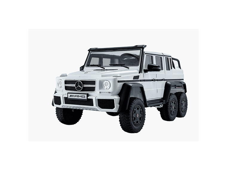 AUTO A BATERIA MERCEDES-BENZ G63 6X6 BLANCO 12V 1