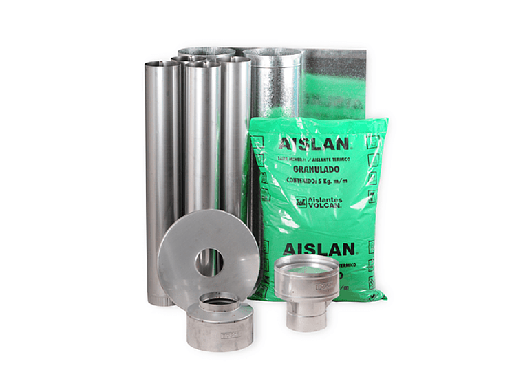 PACK COCINA A LEÑA BOSCA HESTIA 90 CREMA + KIT BASE 3