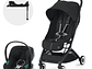 COCHE TRAVEL SYSTEM ORFEO BLK MGB + ATON B2 + BASE - Miniatura 1