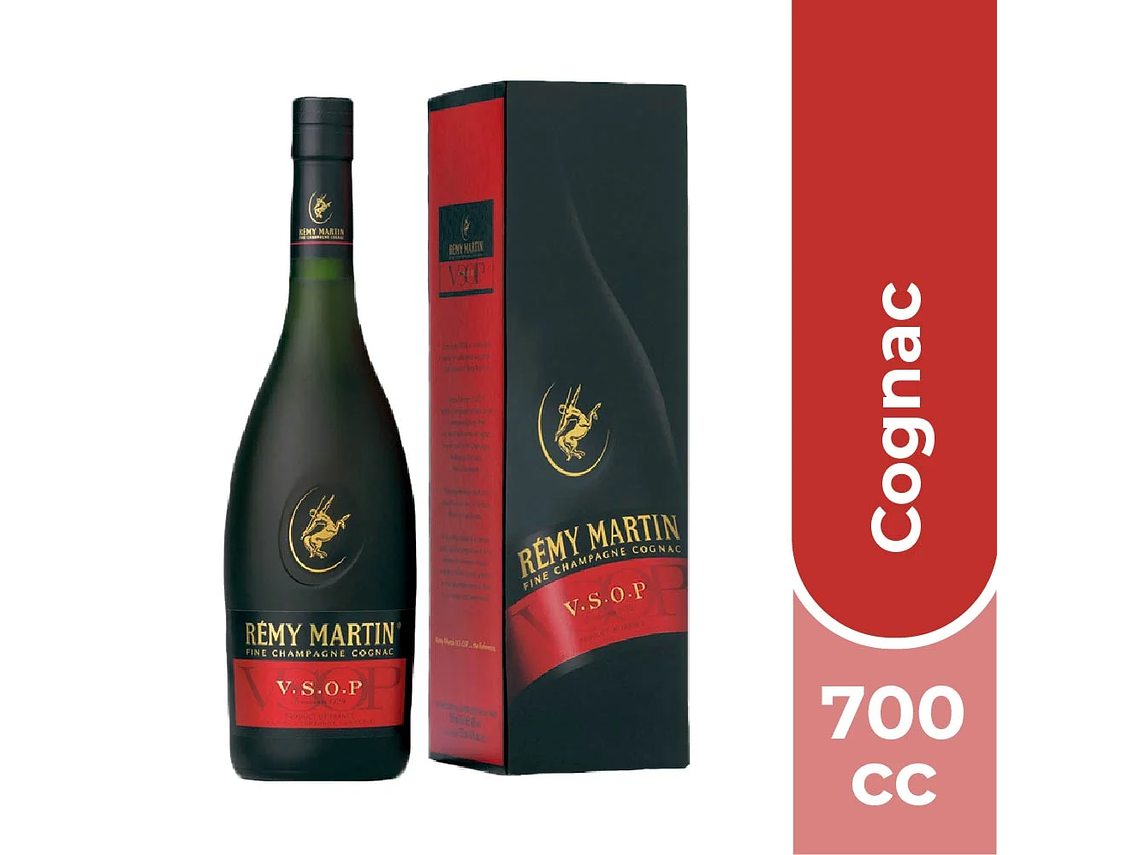 LICOR REMY MARTIN ESTUCHE 700 CC COGNAC FRANCES V.S.O.P. 1