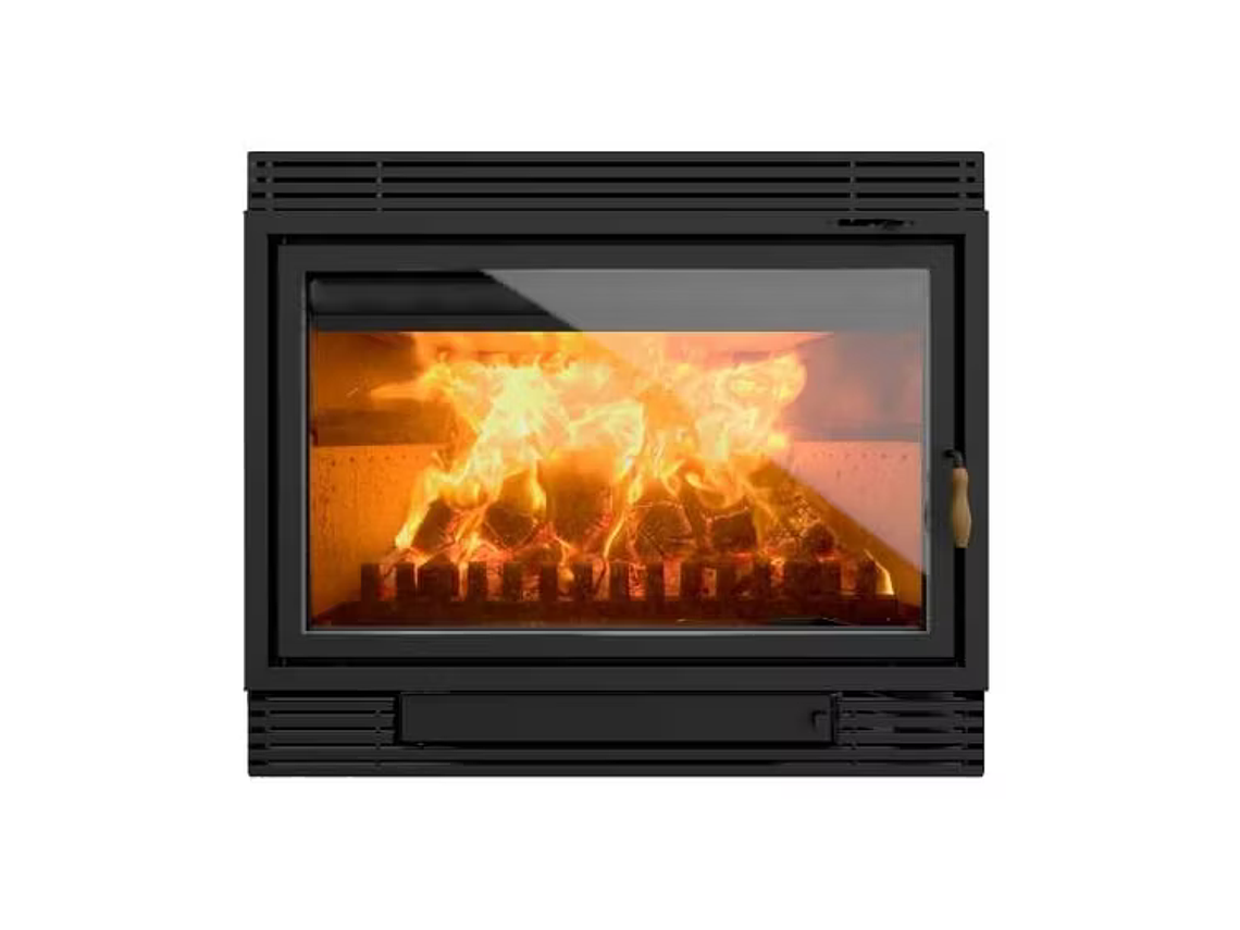 CALEFACTOR A LEÑA 27 KW CHIMENEA 850. BOSCA 1