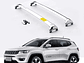 BARRAS PORTAEQUIPAJES OEM JEEP COMPASS 2017 CROMADAS - Miniatura 1