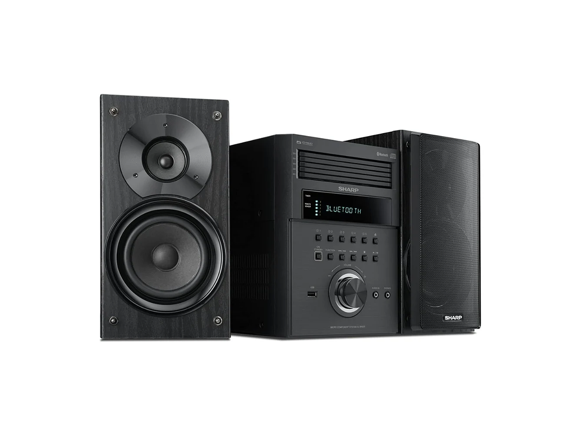 MICROCOMPONENTE SHARP CD-PLAYER 5 DISCO USB BLUETOOTH NFC RADIO AM/FM SH-XL-BH250 2