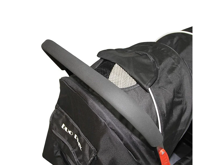 COCHE DOBLE DUO PRIX BEBEGLO NEGRO 7