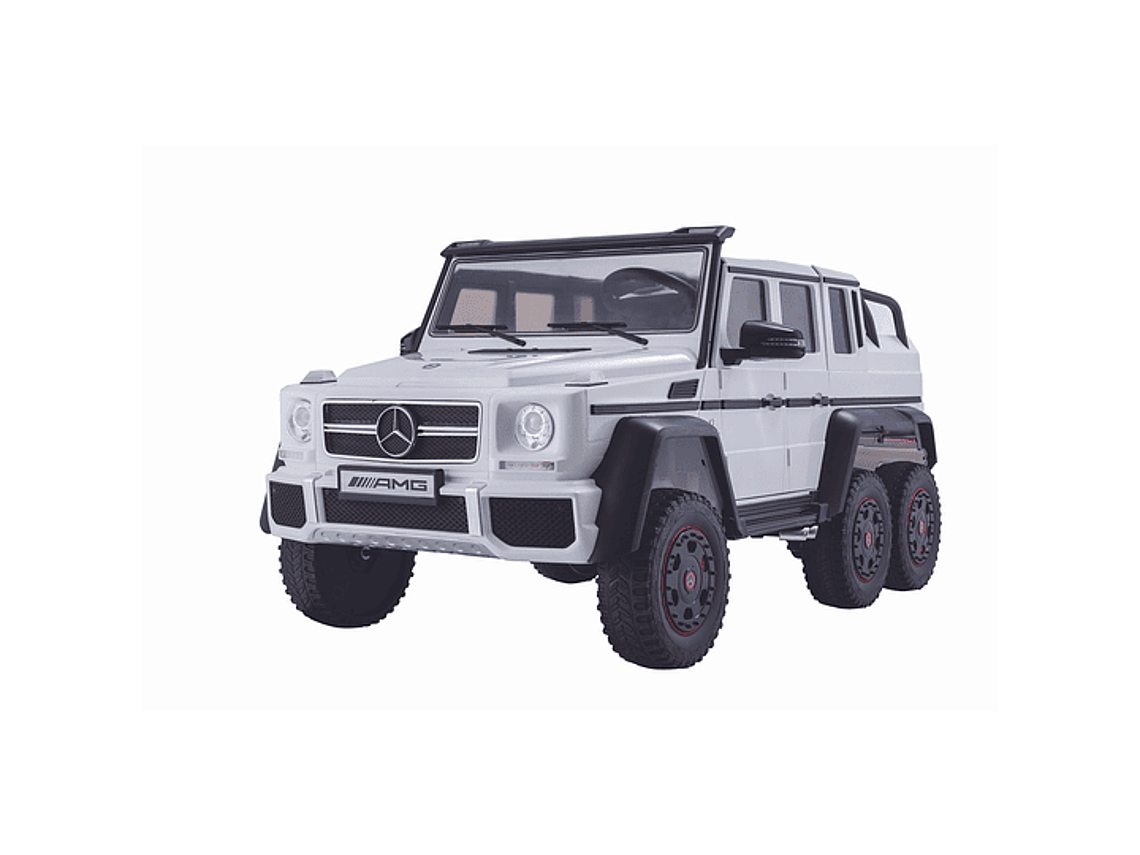 AUTO A BATERIA MERCEDES-BENZ G63 6X6 BLANCO 12V 7