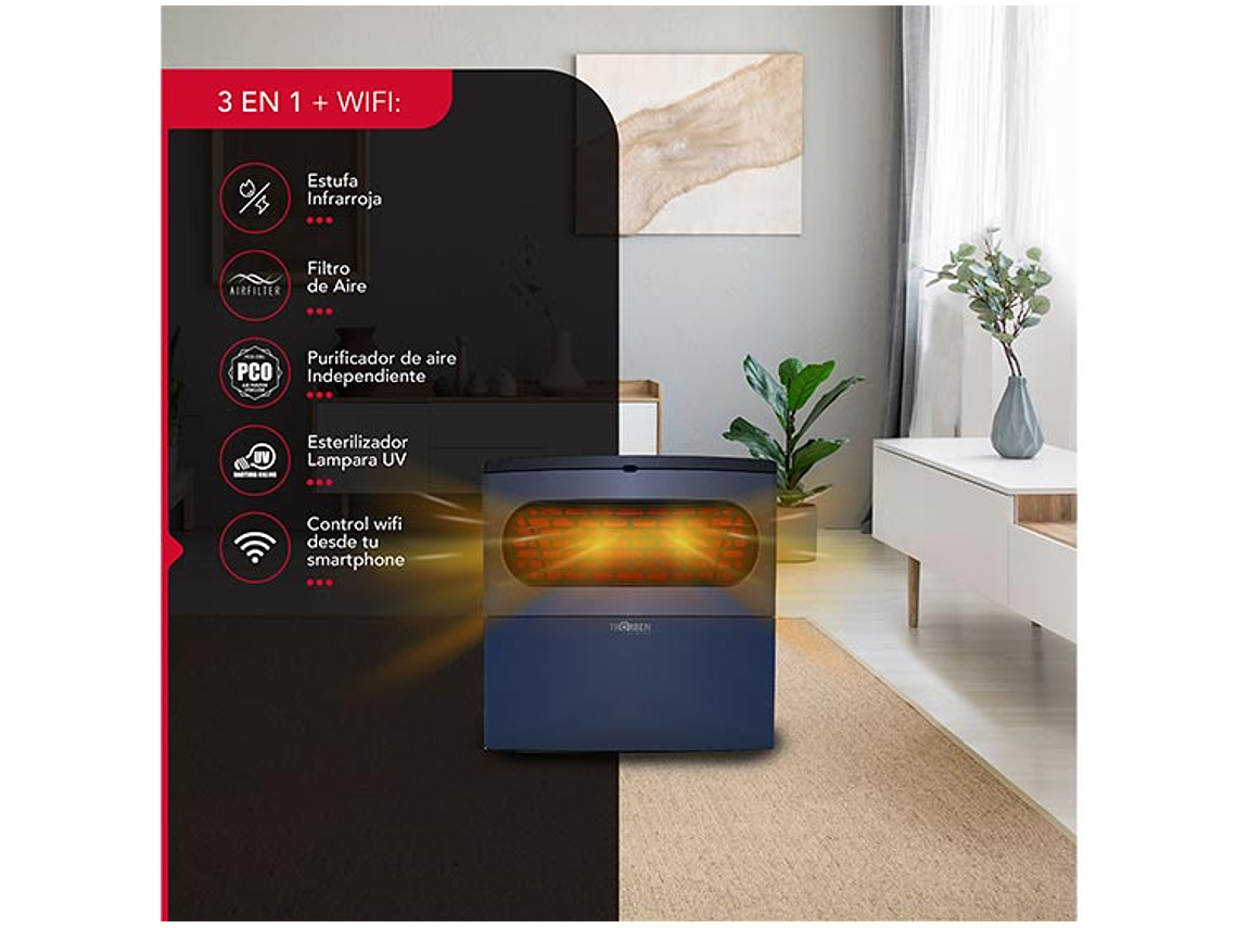  CALEFACTOR THORBEN COMPACT WIFI 2