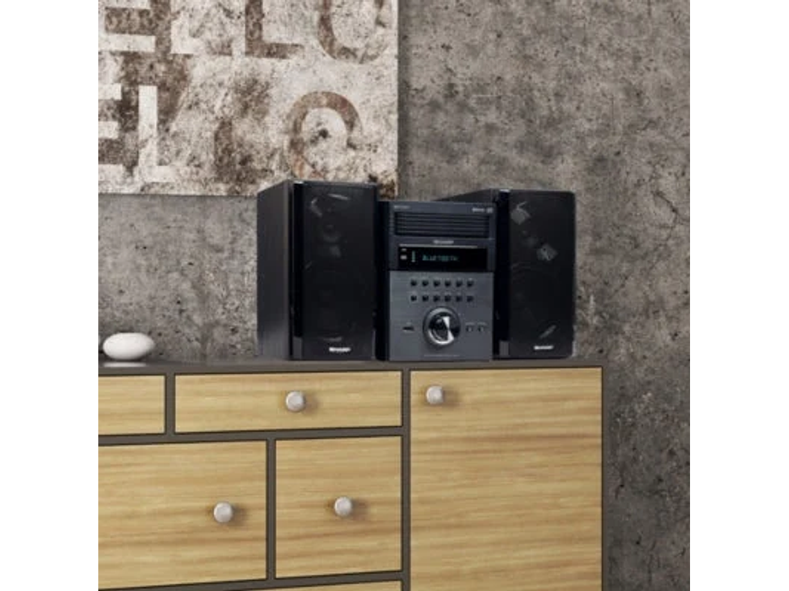 MICROCOMPONENTE SHARP CD-PLAYER 5 DISCO USB BLUETOOTH NFC RADIO AM/FM SH-XL-BH250 5