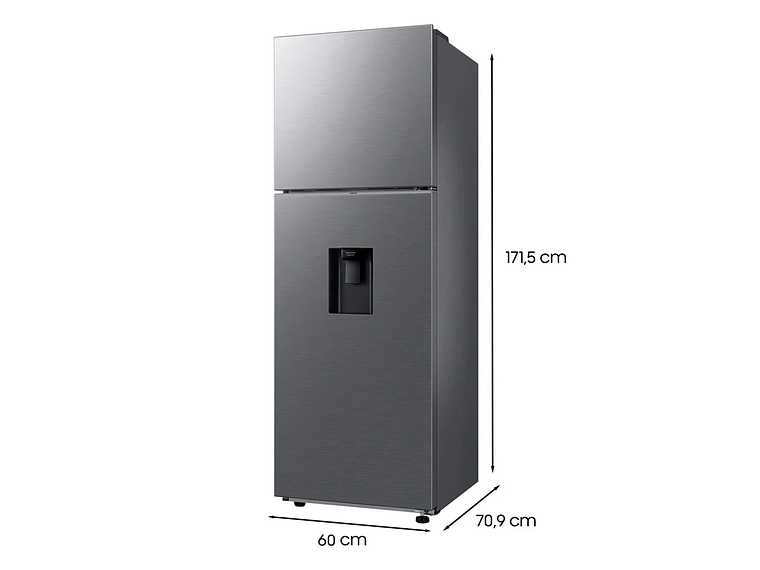 REFRIGERADOR SAMSUNG TOP MOUNT FREEZER NO FROST 341 L RT35CG5540S9ZS WATER DISPENSER 3