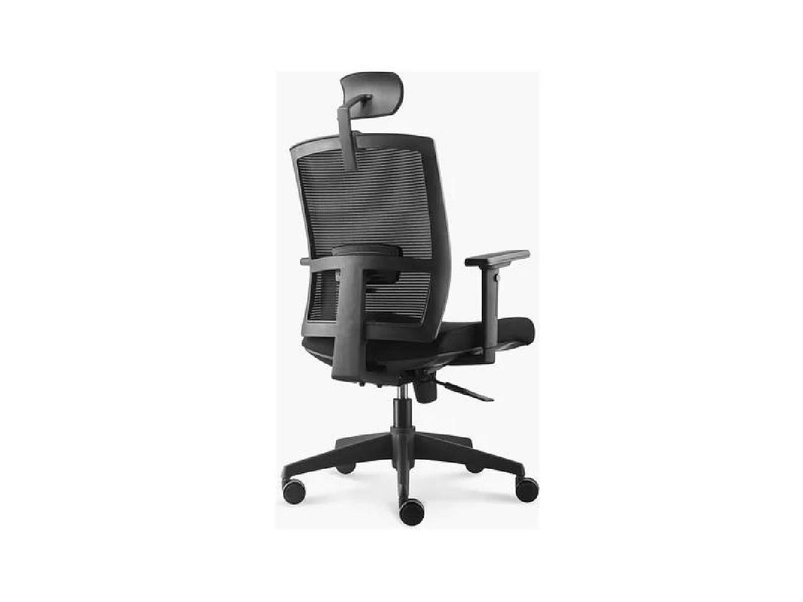 SILLA DE OFICINA TAYLOR SYNCRO CON CABECERO COLOR NEGRO 5