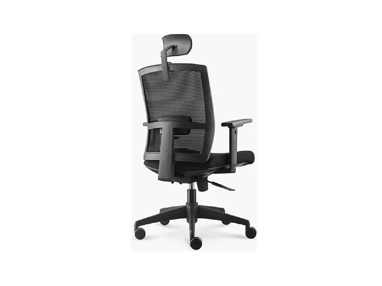 SILLA DE OFICINA TAYLOR SYNCRO CON CABECERO COLOR NEGRO 5
