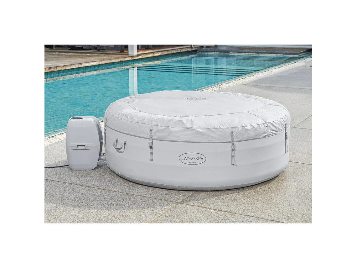 HOT TUB SPA JACUZZI INFLABLE VEGAS 6 PERSONAS BESTWAY 4