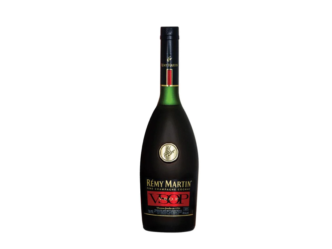 LICOR REMY MARTIN BOTELLA VIDRIO 700 CC VSOP FINE CHAMPAGNE COGNAC 40° 1