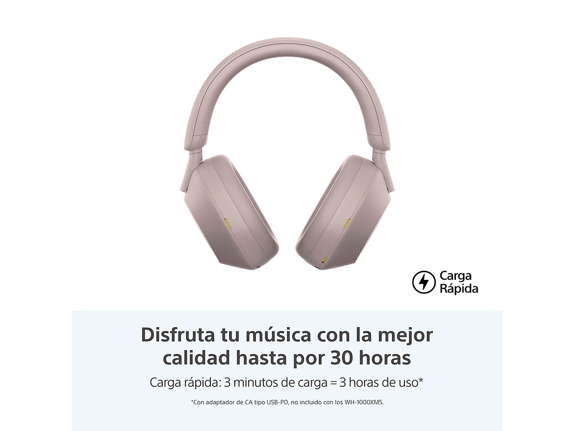 AUDÍFONOS INALÁMBRICOS CON NOISE CANCELLING WH-1000XM5 5