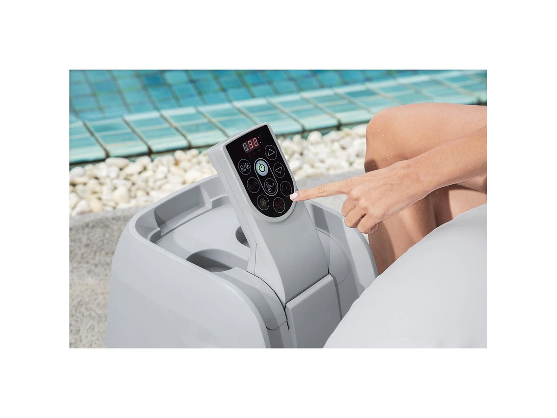 HOT TUB SPA JACUZZI INFLABLE VEGAS 6 PERSONAS BESTWAY 5