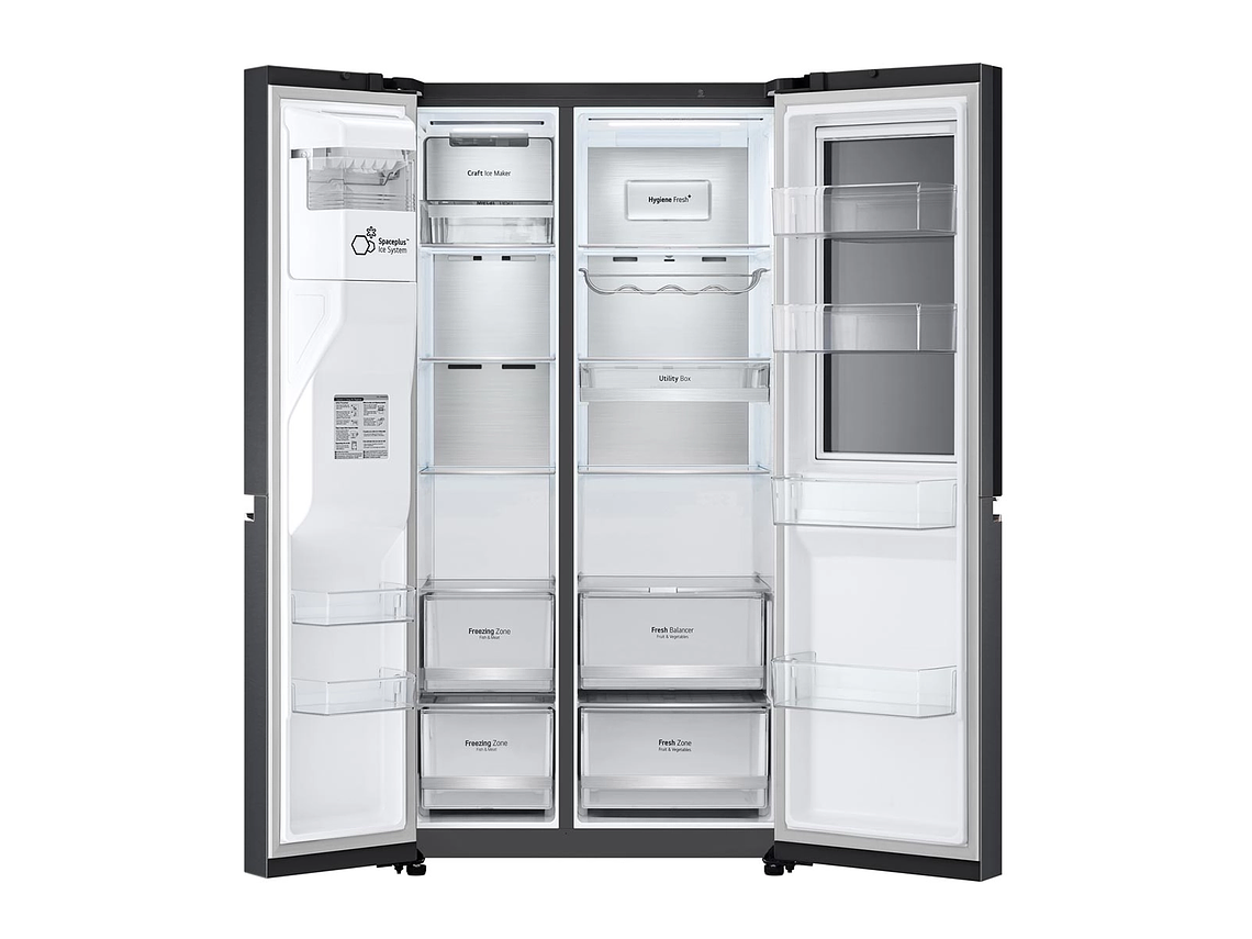 REFRIGERADOR SIDE BY SIDE LG 598 L NO FROST GS66SXTC 5