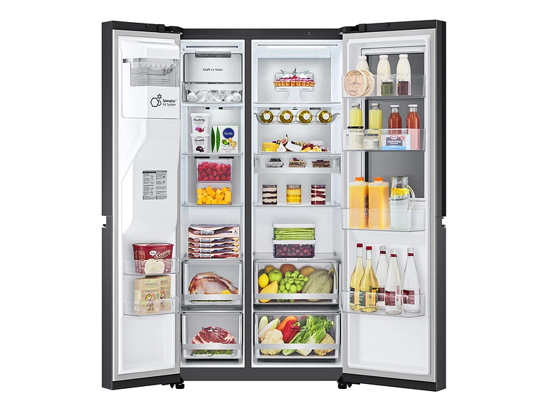 REFRIGERADOR SIDE BY SIDE LG 598 L NO FROST GS66SXTC 6