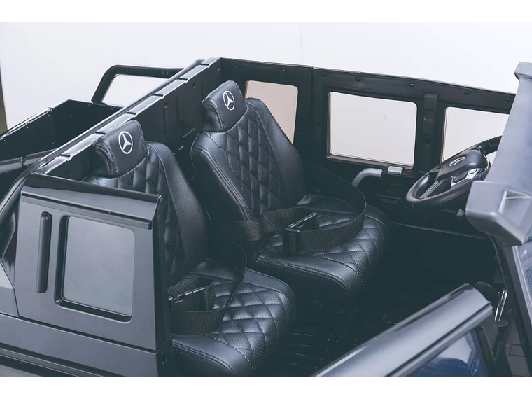 AUTO A BATERIA MERCEDES G63 6X6 + LICENCIA NEGRO - KIDSCOOL - 8520092-6R-NG 5