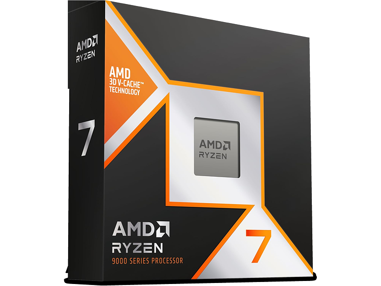 PROCESADOR AMD RYZEN 7 9800X3D, 4.7GHZ (5.2GHZ TURBO), 8 CORES, 16 THREADS, SOCKET AM5 2