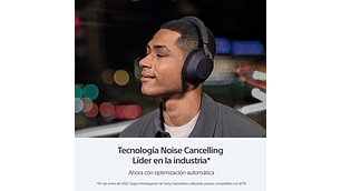 AUDÍFONOS SONY WH-1000XM5 NOISE CANCELLING BLUETOOTH NEGRO