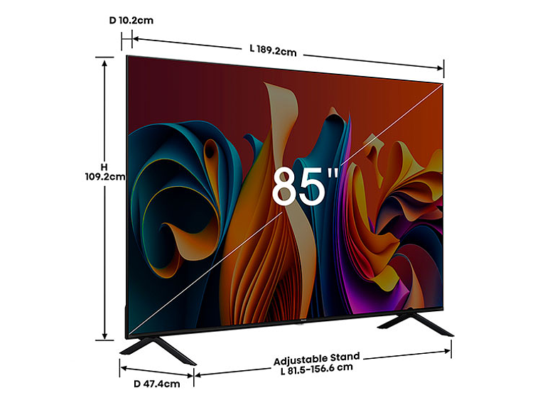 SMART TV HISENSE QLED UHD 4K 85
