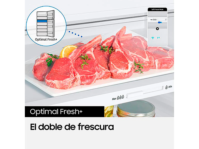 REFRIGERADOR SAMSUNG TOP MOUNT FREEZER NO FROST 341 L RT35CG5540S9ZS WATER DISPENSER 6