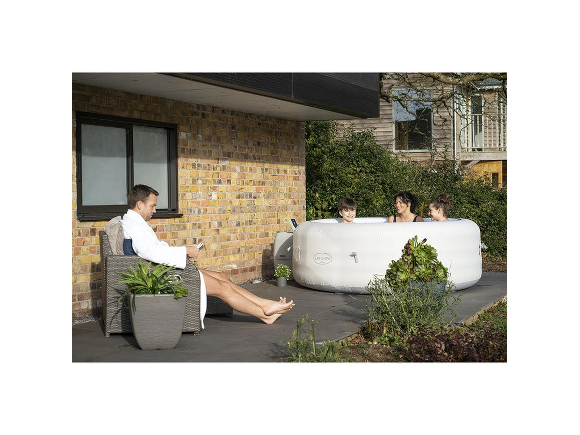 HOT TUB SPA JACUZZI INFLABLE VEGAS 6 PERSONAS BESTWAY 8