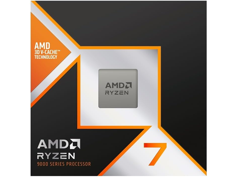 PROCESADOR AMD RYZEN 7 9800X3D, 4.7GHZ (5.2GHZ TURBO), 8 CORES, 16 THREADS, SOCKET AM5 3