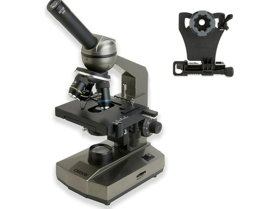 MICROSCOPIO BIOLÓGICO CARSON MS-100SP 2