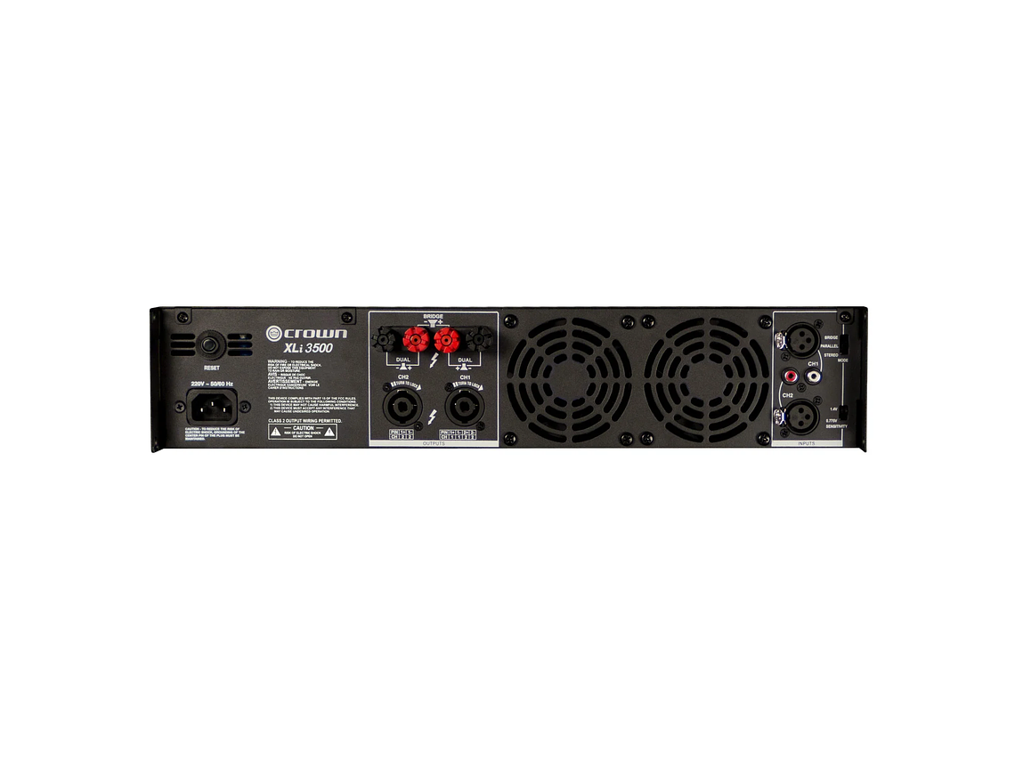 AMPLIFICADOR DE POTENCIA CROWN XLI 3500 2