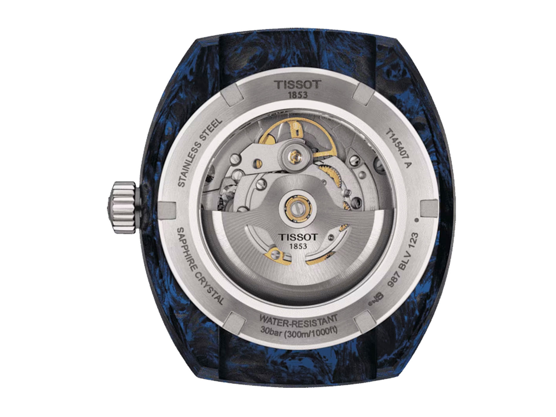RELOJ TISSOT HOMBRE SIDERAL POWERMATIC 80 AZUL 6