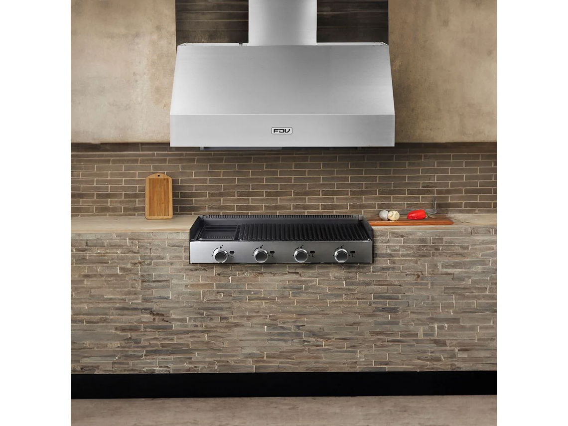 CAMPANA DE PARED QUINCHO BBQ 105CM FDV 6