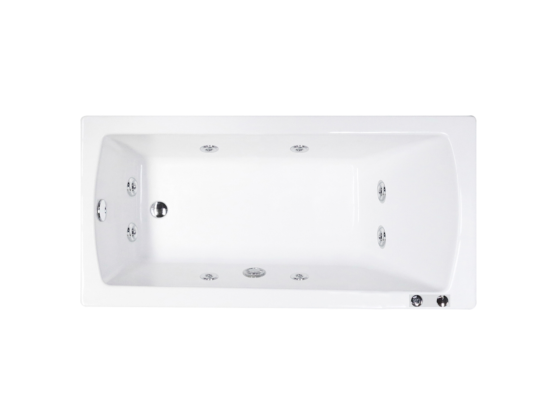 TINA HIDROMASAJE BUCK Y BUCK 72 X 160 X 40 CM 8 INYECTORES MOTOR DERECHA 2