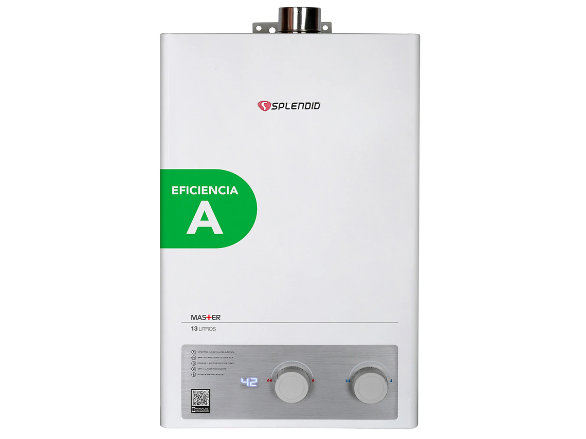 CALEFONT 13 LITROS GAS LICUADO TIRO FORZADO SPLENDID 1