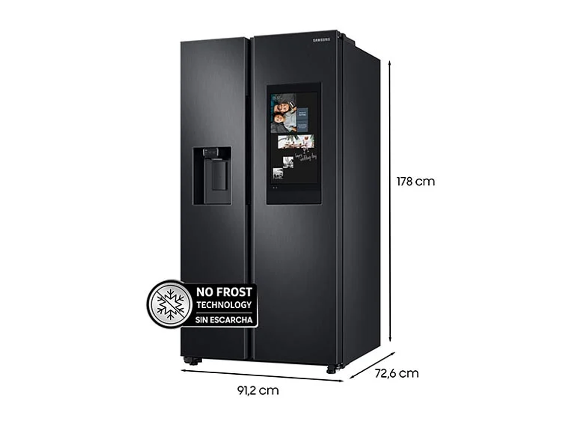 REFRIGERADOR SAMSUNG SIDE BY SIDE 585 L RS58T5561B1/ZS FAMILY HUB 3