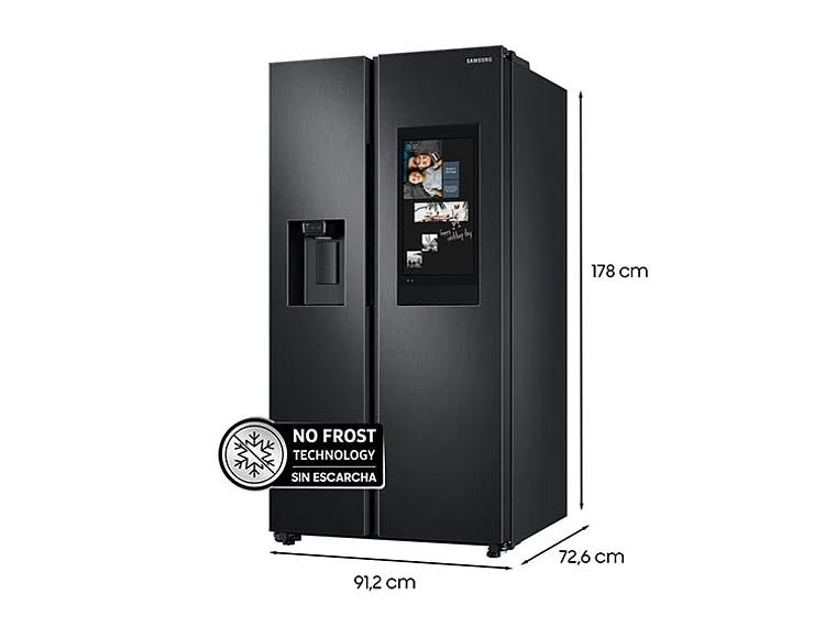 REFRIGERADOR SAMSUNG SIDE BY SIDE 585 L RS58T5561B1/ZS FAMILY HUB 3
