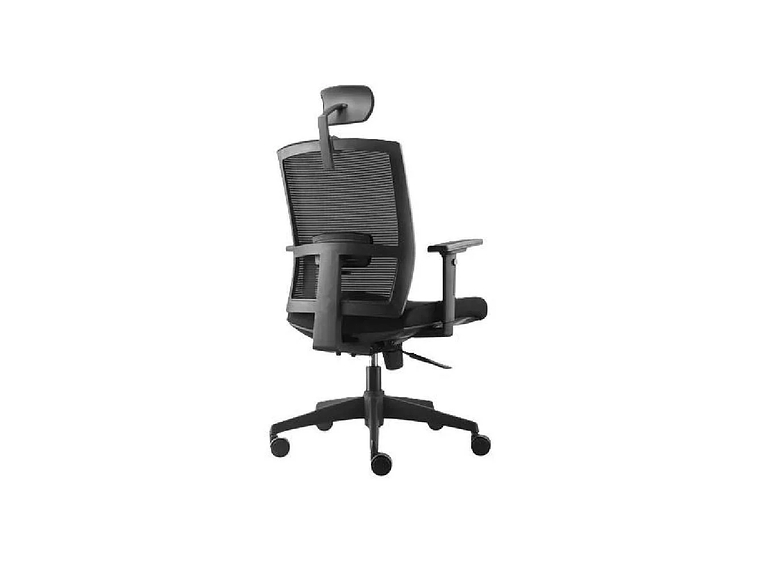 SILLA DE OFICINA TAYLOR SYNCRO CON CABECERO COLOR NEGRO 5