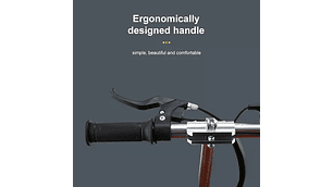 SCOOTER ADULTO ELÉCTRICO PLEGABLE METALICO 2 RUEDAS 15 KM/H / 215197