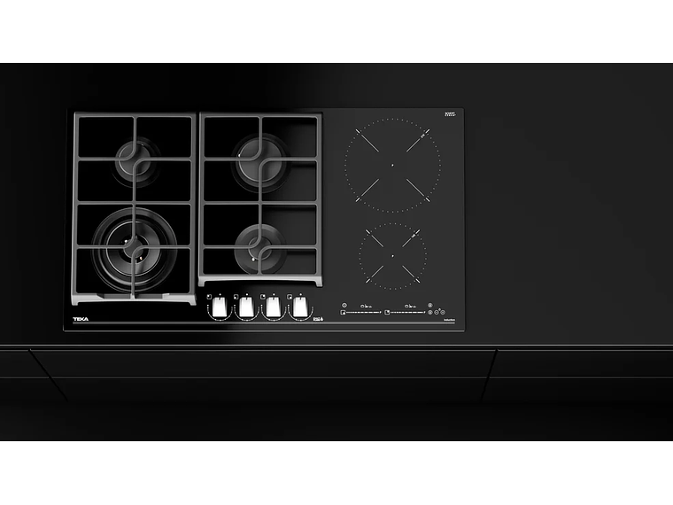 ENCIMERA VITROCERÁMICA GAS + INDUCCIÓN 6 QUEMADORES JZC 96342 BBB TEKA 5