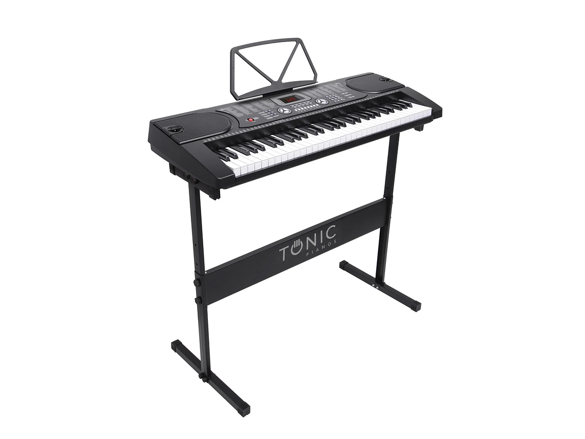 FULL PACK TECLADO TONIC 61 TECLAS+ATRIL+SILLA+AUDÍFONOS TON-600 4