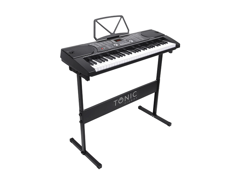 FULL PACK TECLADO TONIC 61 TECLAS+ATRIL+SILLA+AUDÍFONOS TON-600 4