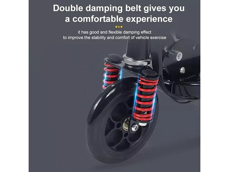 SCOOTER ADULTO ELÉCTRICO PLEGABLE METALICO 2 RUEDAS 15 KM/H / 215197 3