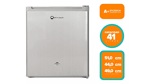 FRIGOBAR MADEMSA PEQUEÑO CON LLAVE 41 LITROS BLANCO CELSIUS