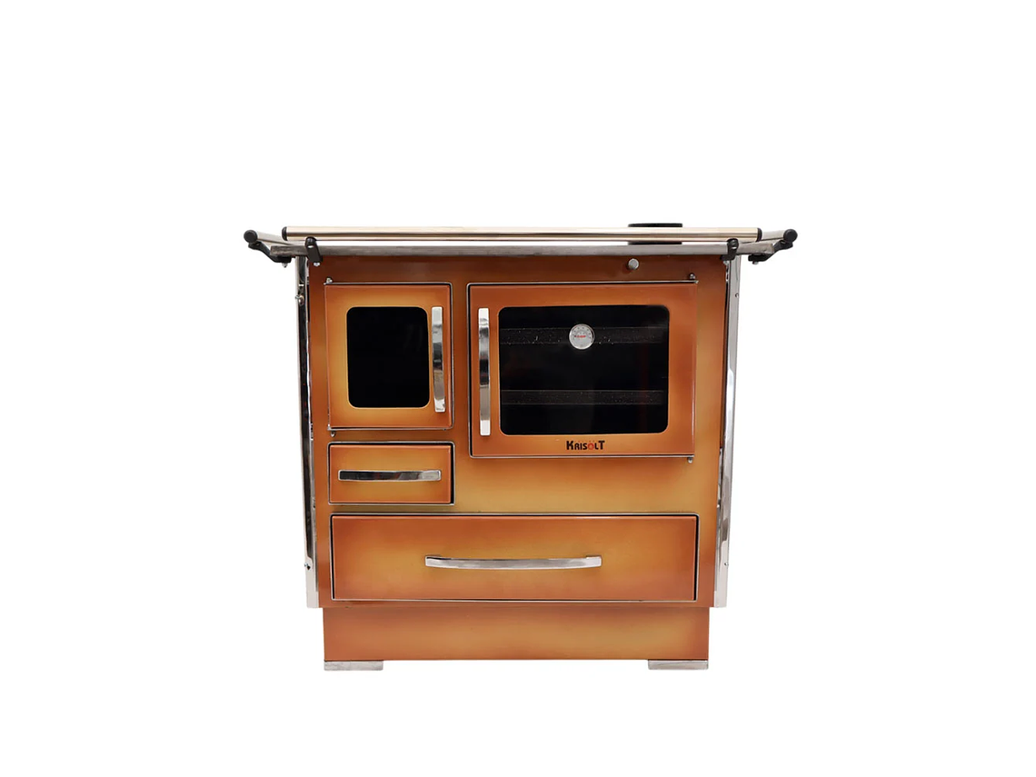 COCINA A LEÑA 4P MODELO GLASS ALTA 92×62 DIFUMADO 9