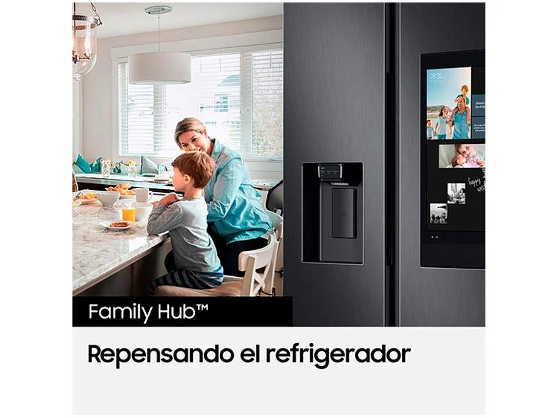 REFRIGERADOR SAMSUNG SIDE BY SIDE 585 L RS58T5561B1/ZS FAMILY HUB 6