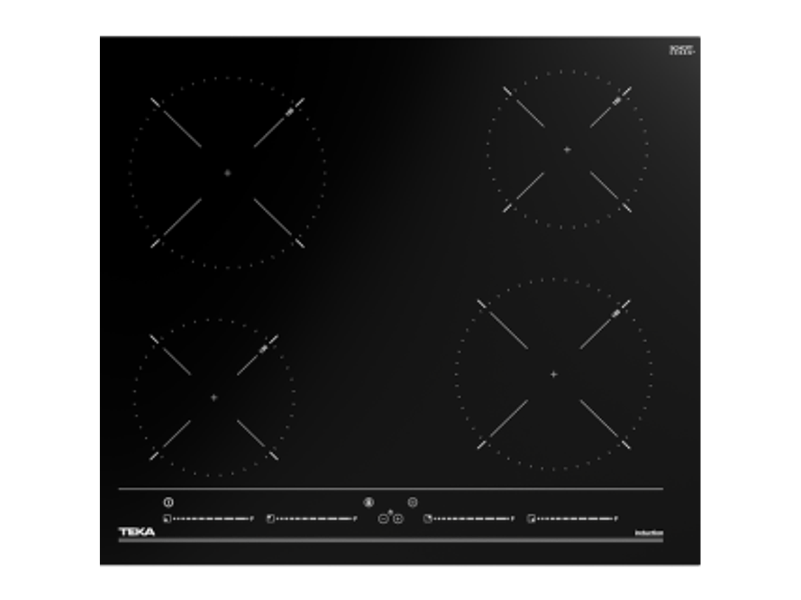 ENCIMERA INDUCCIÓN 4 QUEMADORES IBC-64010 BK MSS TEKA 1