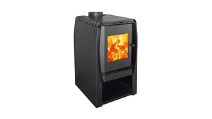 CALEFACTOR A LEÑA NORDIC 360 GRIS. AMESTI